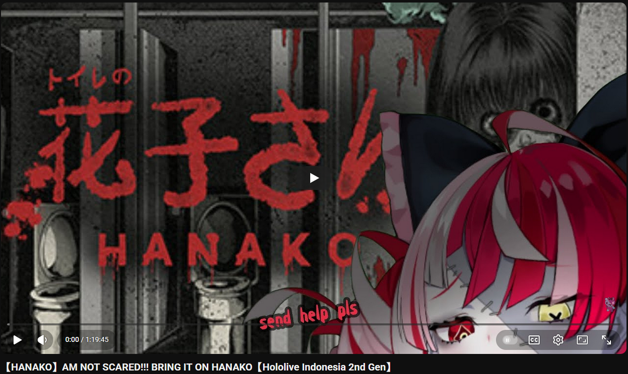 Ollie's first ever solo horror game stream that changes everything - The Hanako Stream.